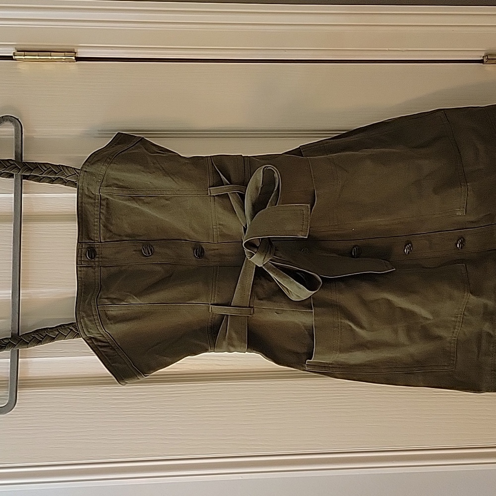 Storia Green Mini Dress